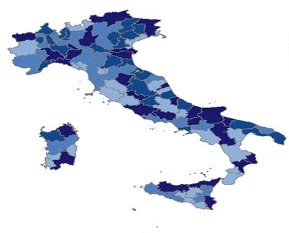 cartogramma Italia x province